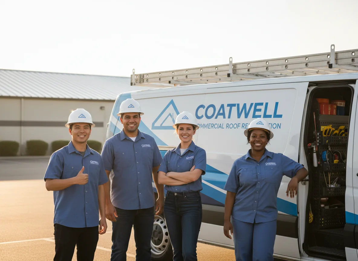 Commercial roof coating company in Gilbert, AZ